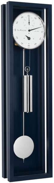Horloge à pendule bleu foncé mouvement 31 jours - Hermle Modèle: 71006-V30761