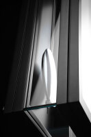 Horloge à pendule noire mouvement 31 jours - Hermle Modèle: 71007-740761