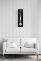 Horloge à pendule noire mouvement 31 jours - Hermle Modèle: 71007-740761