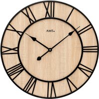 Horloge murale moderne 60 x 60 x 5 cm - AMS...