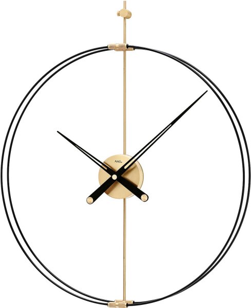 Horloge murale moderne 60 x 70 x 4 cm - AMS Modèle: 9655