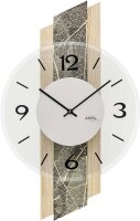 Horloge murale moderne 27 x 44 x 6 cm - AMS...