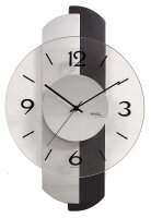 Horloge à quartz murale moderne 27 x 42 x 6 cm -...