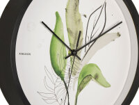 Horloge murale « Botanical Leaves » blanche, diamètre 26 cm - Karlsson Modèle: KA5885