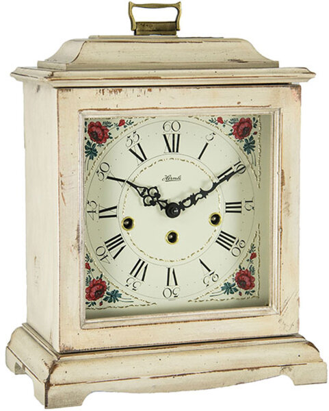 Horloge de table mécanique - Vintage blanc - Hermle Modèle: 22915-V60340