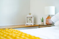 Horloge de table mécanique - Vintage blanc - Hermle Modèle: 22915-V60340