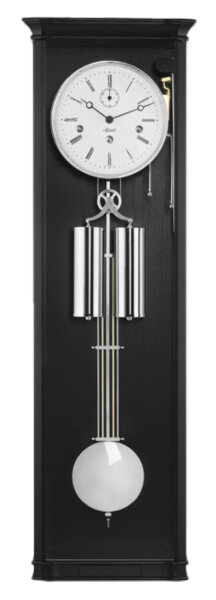 Horloge murale noire nickel - Hermle Modèle: 71009-740351