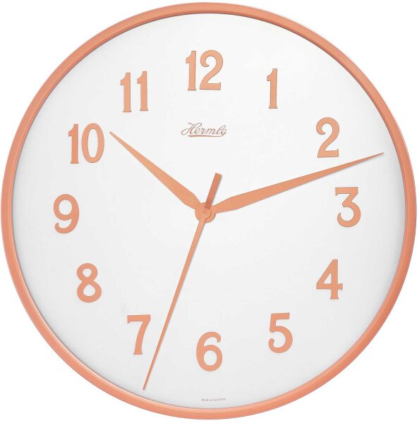 Horloge murale moderne avec mouvement à quartz - Hermle Modèle: 30921-V52100