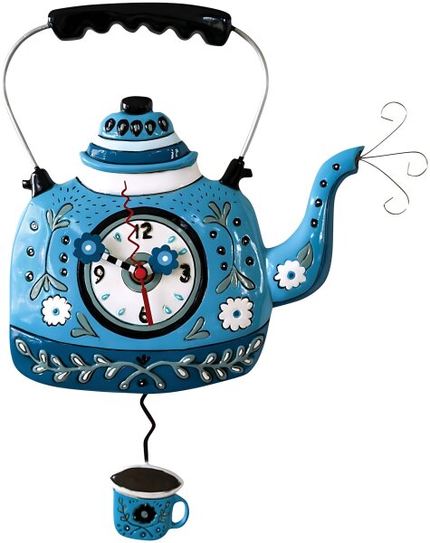 « Kettle » horloge à pendule murale - Allen Designs Modèle: P2052