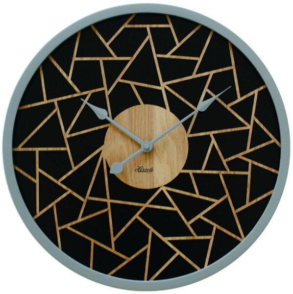 Horloge murale moderne, brune - Hermle Modèle: 30102-002100