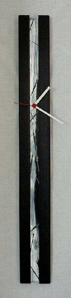 Horloge murale moderne 100 x 10 cm (L x l) - Ferdisign Modèle: 1964