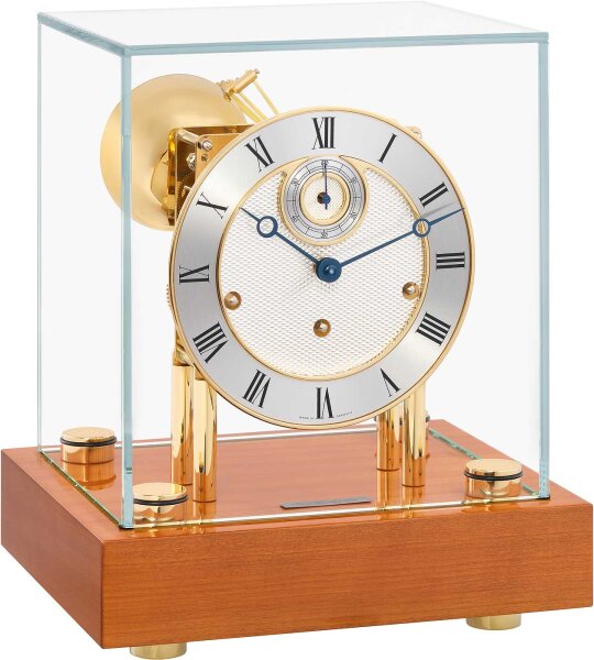 Horloge de table - Socle en merisier, 4/4 Westminster - Hermle Modèle: 22801-Q50352