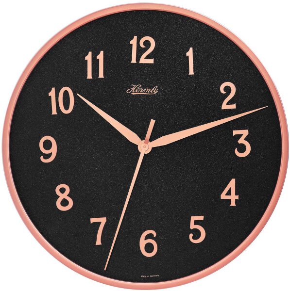 Horloge murale moderne avec mouvement à quartz - Hermle Modèle: 30920-V52100