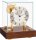 Horloge de table - Socle en noyer, 4/4 Westminster - Hermle Modèle: 22801-030352