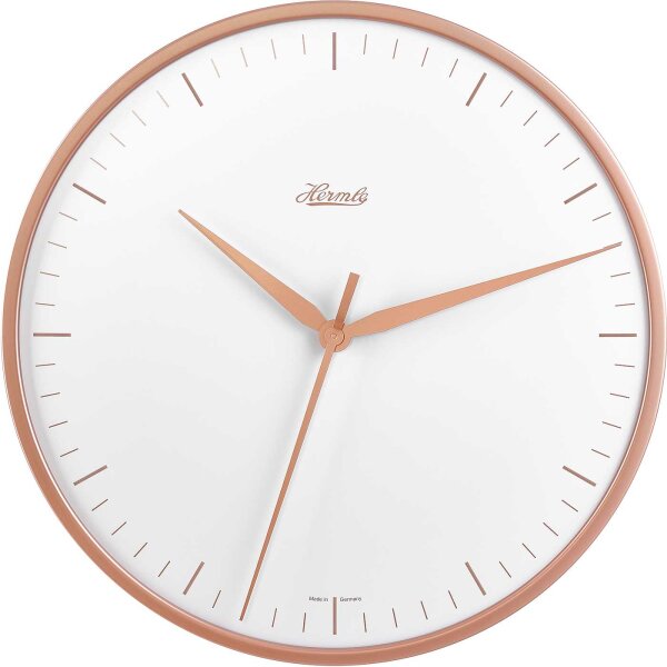 Horloge murale moderne avec mouvement à quartz - Hermle Modèle: 30919-V52100