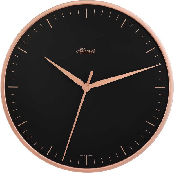 Horloge murale moderne avec mouvement à quartz - Hermle Modèle: 30918-V52100