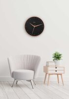 Horloge murale moderne avec mouvement à quartz -...