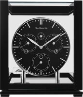 Horloge de table noire 4/4 Westminster - Hermle...