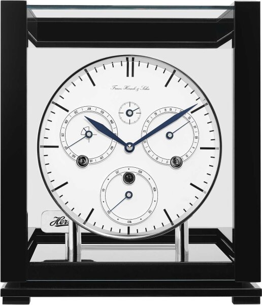 Horloge de table noire 4/4 Westminster - Hermle Modèle: 23059-740352