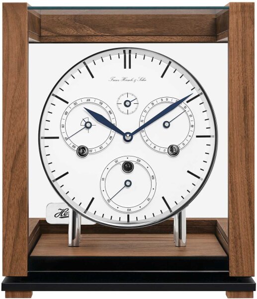 Horloge de table noyer 4/4 Westminster - Hermle Modèle: 23059-030352