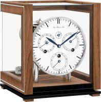 Horloge de table noyer 4/4 Westminster - Hermle Modèle: 23059-030352