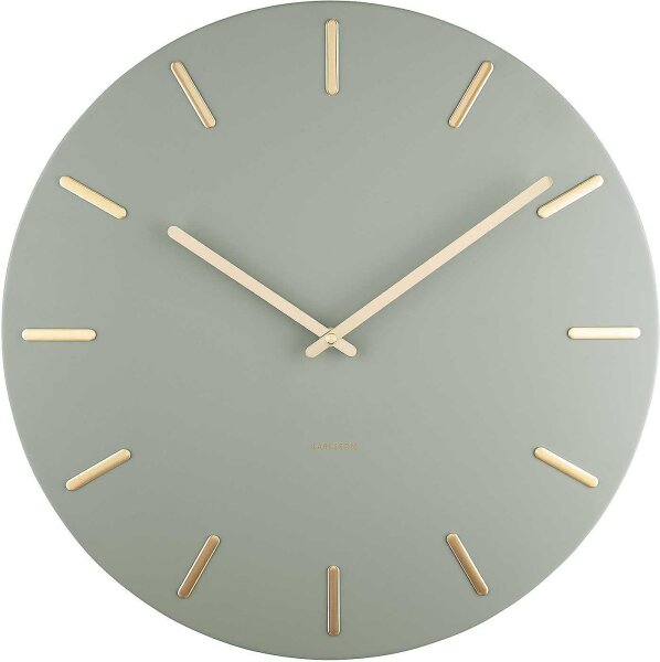 Horloge murale moderne vert jungle - Karlsson Modèle: KA5716DG