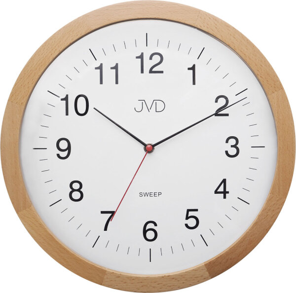 Horloge murale avec boîtier en bois - JVD Modèle: NS22009/68