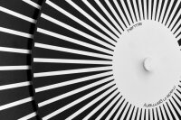 Horloge murale à quartz noir - Hermle Modèle: 30930-742100