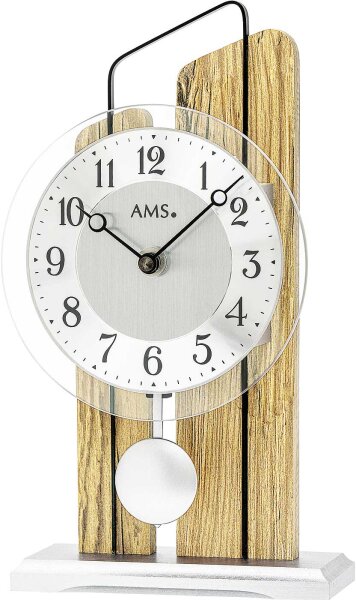 Horloge de table moderne avec mouvement silencieux - AMS Modèle: 1260