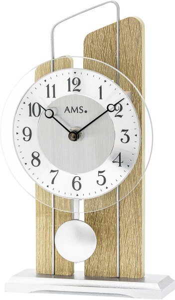 Horloge de table moderne avec mouvement silencieux - AMS Modèle: 1261