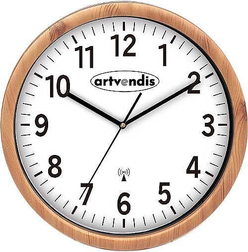 artvendis-by-AMS 5576B horloge murale moderne radio-pilotée