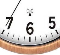 artvendis-by-AMS 5576B horloge murale moderne radio-pilotée