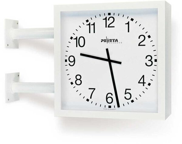 Grande horloge à deux faces - Peweta Modèle: 51.372.512