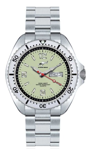 Montre homme de plongée - Série: Chris Benz One Man - Chris Benz Modèle: 200M