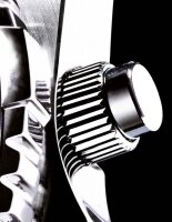 Montre homme de plongée - Série: Depthmeter Chronograph 300M - Chris Benz modèle: CB-C300-G-KBG