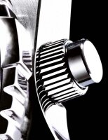 Montre homme de plongée - Série: Depthmeter Chronograph 300M - Chris Benz modèle: CB-C300-G-MB