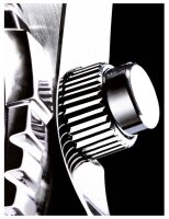 Montre homme de plongée - Série: Depthmeter Chronograph 300M - Chris Benz modèle: CB-C300-O-KBO