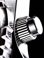 Montre homme de plongée - Série: Depthmeter Chronograph 300M - Chris Benz modèle: CB-C300-W-KBW