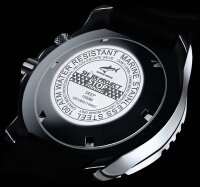 Montre homme de plongée - Série: Chris Benz Deep 1000M - Chris Benz modèle: CB-1000-SP-KBS