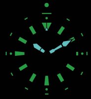 Montre homme de plongée - Série: Chris Benz Deep 1000M - Chris Benz modèle: CB-1000-SP-KBB