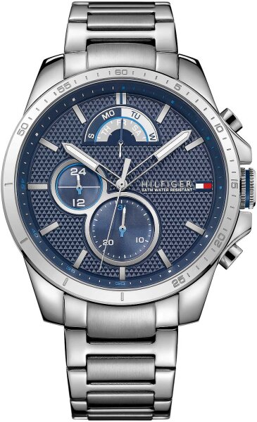 Montre homme avec bracelet à maillons - Tommy Hilfiger modèle: 1791348