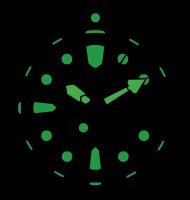 Montre homme de plongée automatique - Série: Deep 500M Automatic - Chris Benz modèle: CB-500A-O-NBS