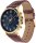 Montre homme avec bracelet en cuir marron façon croco - Tommy Hilfiger modèle: 1710380