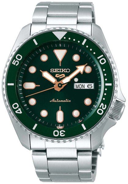 Montre homme automatique, date - Seiko Sports modèle: SRPD63K1