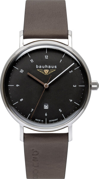 Montre homme à quartz boîtier acier inox - Bauhaus modèle: 2142-2