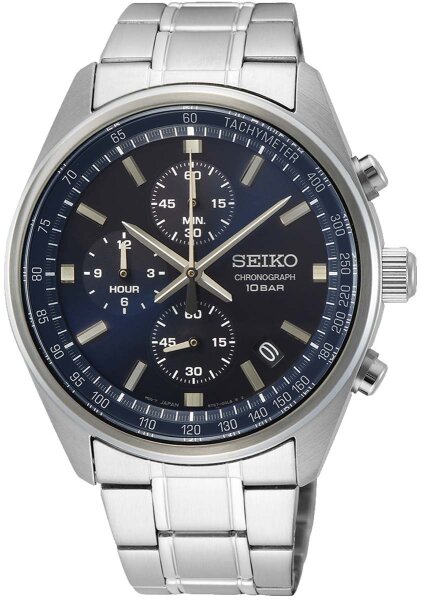 Montre homme chronographe chronomètre - Seiko modèle: SSB377P1