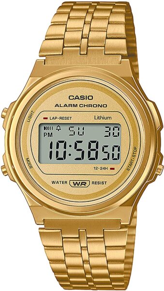 Montre homme - Série: Casio Vintage - Casio modèle: A171WEG-9AEF