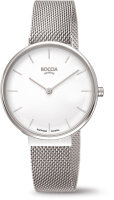 Montre femme boîtier titane - Boccia modèle:...