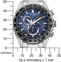 Montre homme avec Eco-Drive Radio-Contrôlée - Citizen modèle: CB5914-89L