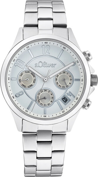 Montre femme acier inox chronographe - s.Oliver modèle: 2033556